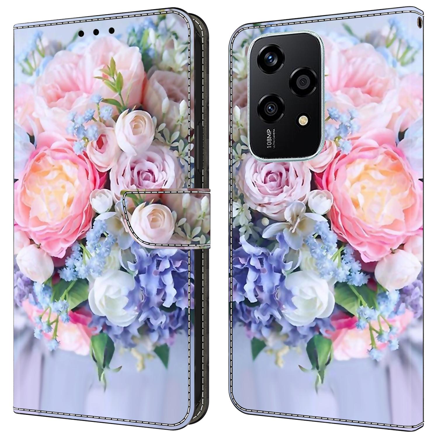 For Honor 200 Lite Wallet Case Magnetic Clasp 3D Pattern Leather Phone Cover Colorful Flower
For Honor 200 Lite Wallet Case Magnetic Clasp 3D Pattern Leather Phone Cover Colorful Flower