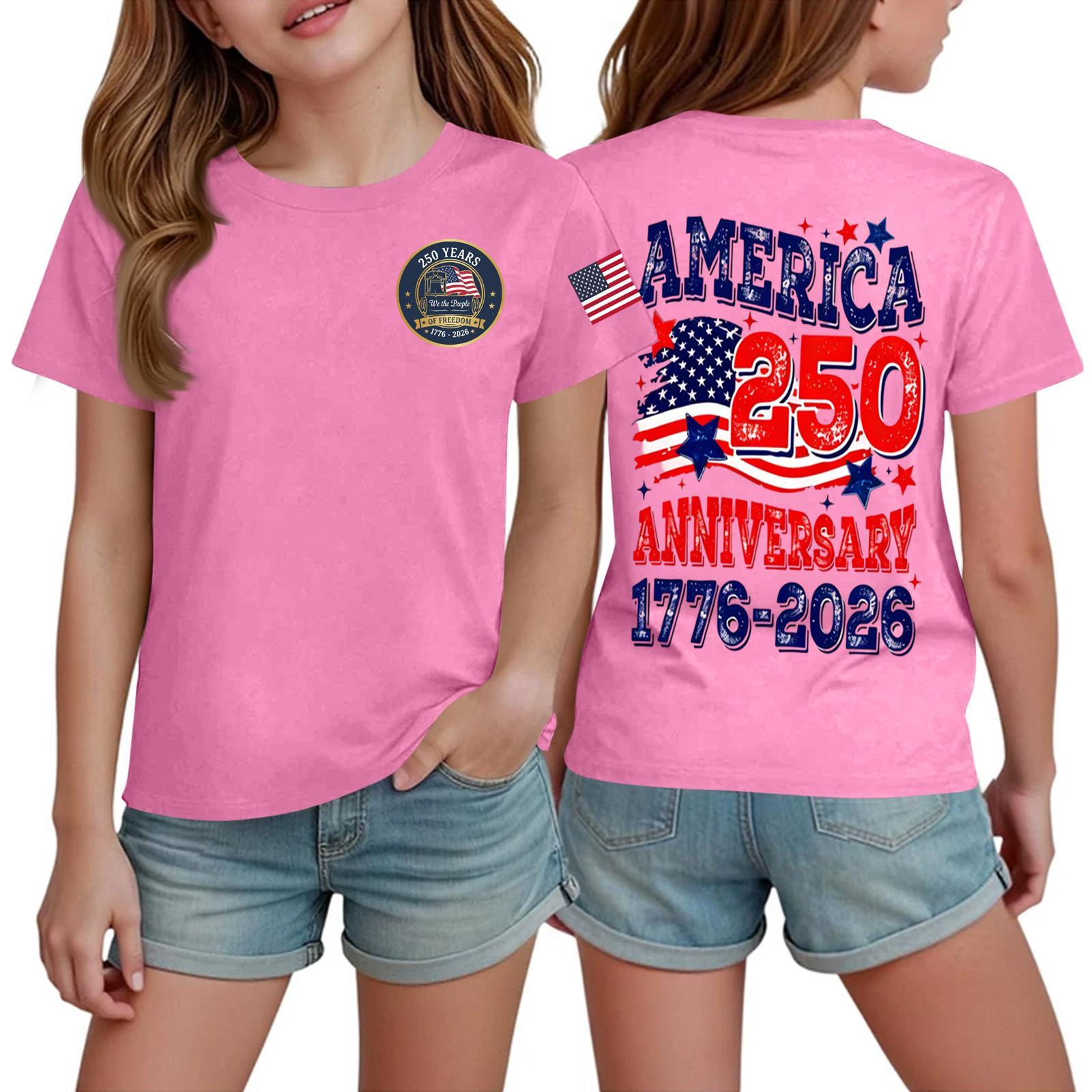 Kids Independence Day Printed Crew Neck Short Sleeve T-Shirt Children Casual Top Boys Girls Summer Tee Shirt 100 розовый
Kids Independence Day Printed Crew Neck Short Sleeve T-Shirt Children Casual Top Boys Girls Summer Tee Shirt 100 розовый