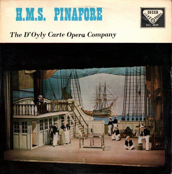 LP Record D OYLY CARTE OPERA COMPANY - H.M.S. Pinafore SKL4081,SKL4082 Decca UK Classical Used
LP Record D OYLY CARTE OPERA COMPANY - H.M.S. Pinafore SKL4081,SKL4082 Decca UK Classical Used