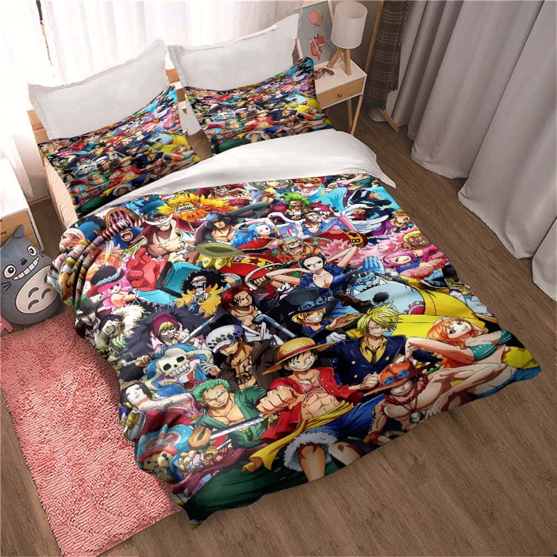 2026 NewComfortable bedding set featuring the cartoon character Monkey D. Luffy, including duvet cover and pillowcases; 135x200cm
2026 NewComfortable bedding set featuring the cartoon character Monkey D. Luffy, including duvet cover and pillowcases; 135x200cm
