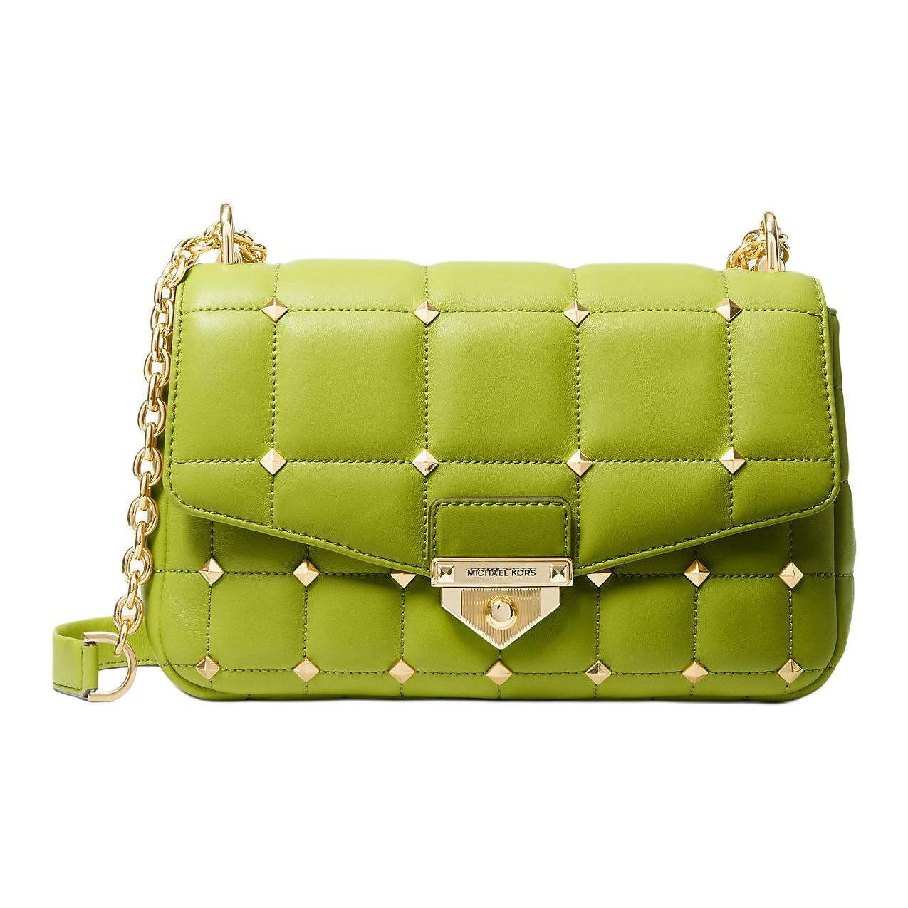 New MICHAEL KORS Soho Leather Shoulder Bag, Crossbody Bag Women s Yellow Green & Candy 30S1G1SL7Y-LIME 32.5*11.7*21.6CM
New MICHAEL KORS Soho Leather Shoulder Bag, Crossbody Bag Women s Yellow Green & Candy 30S1G1SL7Y-LIME 32.5*11.7*21.6CM