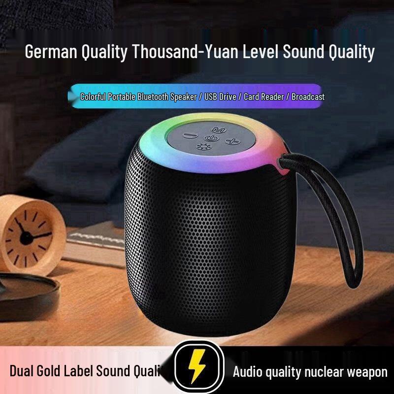 SH309 Portable Bluetooth Speaker: Crystal Clear Sound, Heavy Bass, Long Battery Life, Ideal for Home and Outdoor Use
SH309 Portable Bluetooth Speaker: Crystal Clear Sound, Heavy Bass, Long Battery Life, Ideal for Home and Outdoor Use