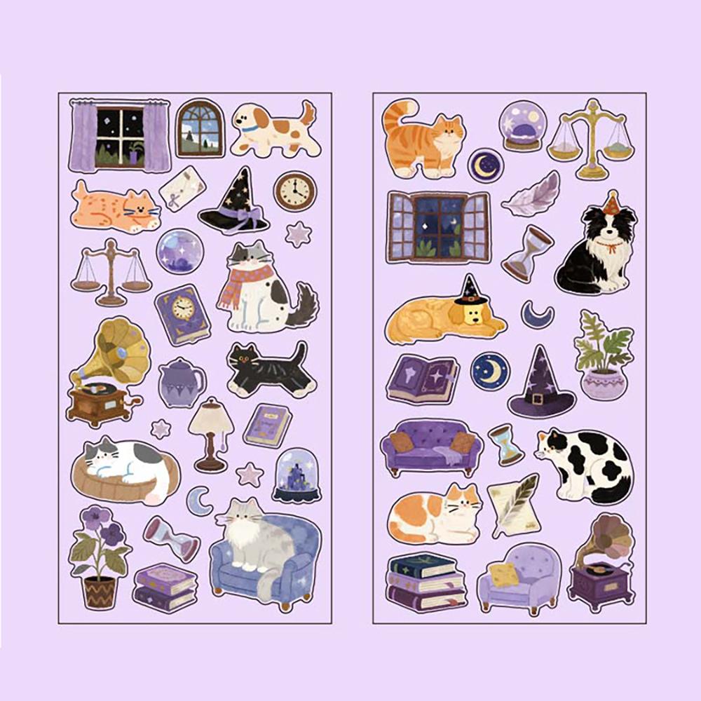 Landscape stickers, small daily fun, cute animal patterns, DIY phone cases, hand account decorations, collages фіолетовий
Landscape stickers, small daily fun, cute animal patterns, DIY phone cases, hand account decorations, collages фіолетовий