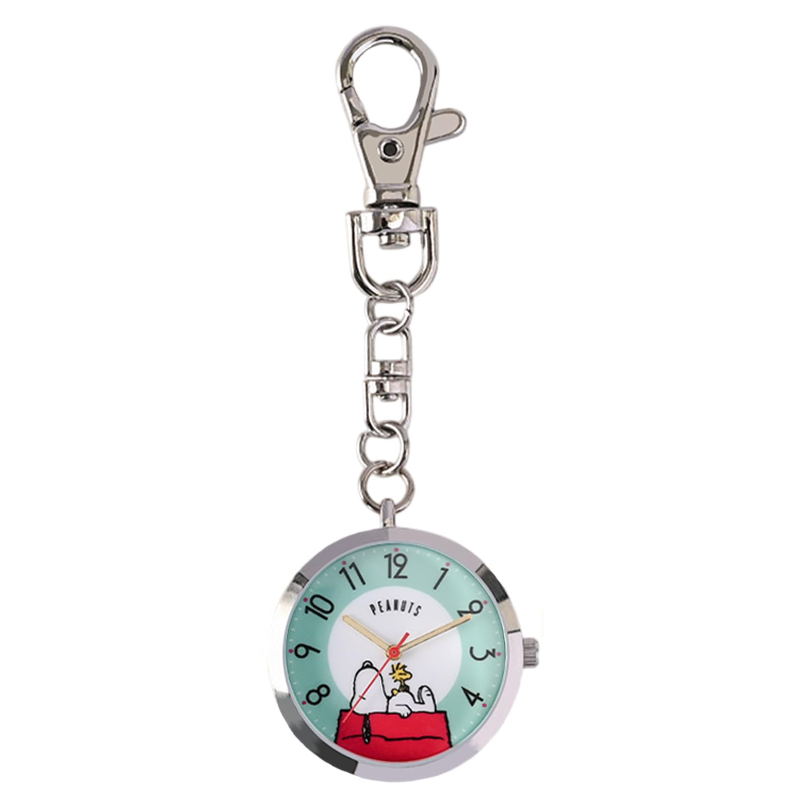 Fieldwork Women s Analog Pocket Watch Keychain with Snoopy and Peanuts Design - Cute, Comes in Special Packaging, Bag Charm, Carabiner, Suitable for
Fieldwork Women s Analog Pocket Watch Keychain with Snoopy and Peanuts Design - Cute, Comes in Special Packaging, Bag Charm, Carabiner, Suitable for