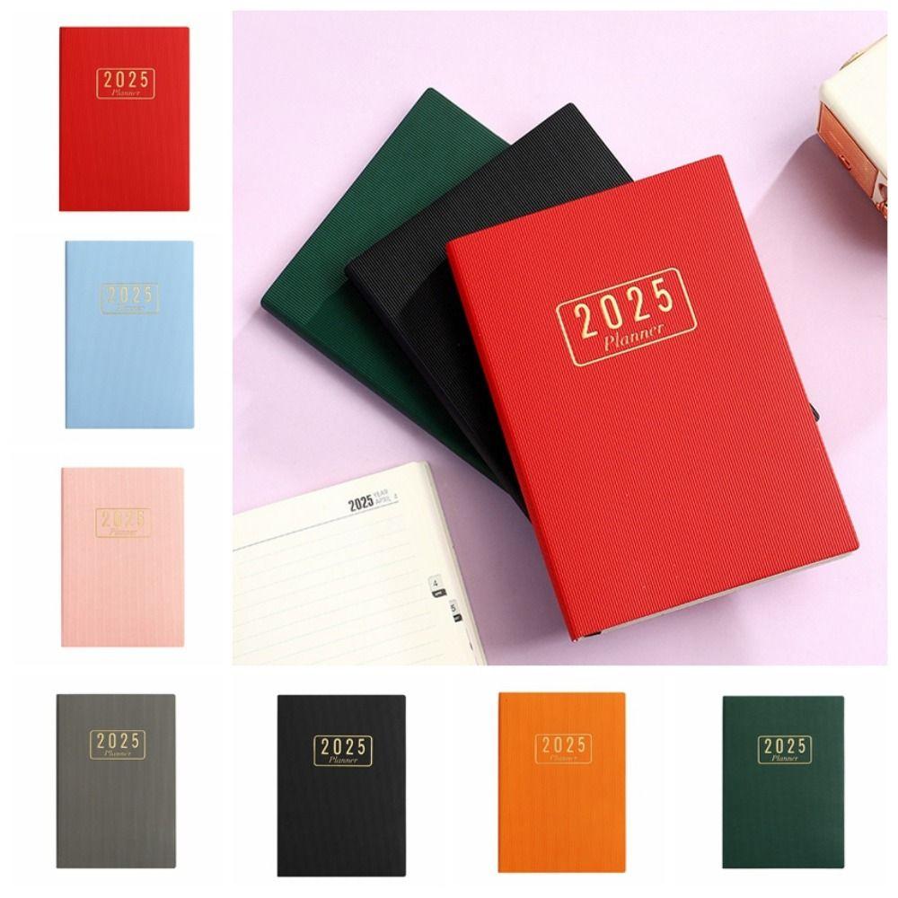 with Index Sticker 2025 A5 Planner Yearly Schedule Agenda Planning Notepad Student Diary
with Index Sticker 2025 A5 Planner Yearly Schedule Agenda Planning Notepad Student Diary