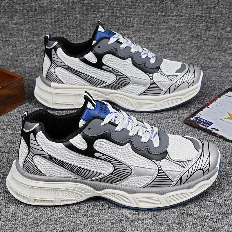 Мужская обувь 2024 года, весна, мужская новая спортивная обувь на платформе, модная мужская повседневная обувь, сетчатая обувь для бега 39 бежевый
Мужская обувь 2024 года, весна, мужская новая спортивная обувь на платформе, модная мужская повседневная обувь, сетчатая обувь для бега 39 бежевый