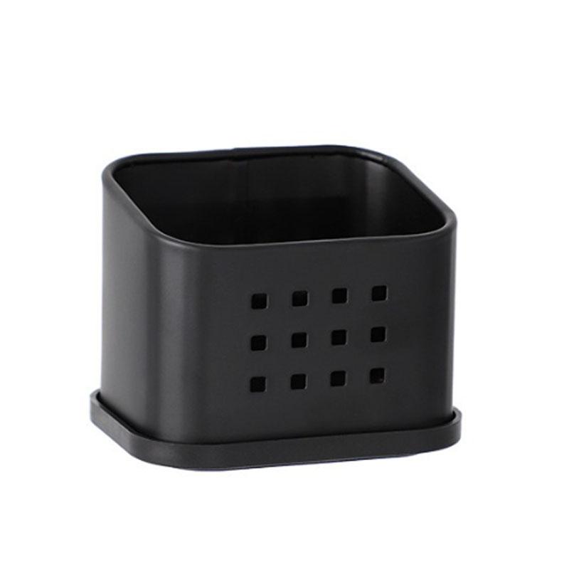 Metal Sponge Drainer Rack, Kitchen Storage Organizer, Sink Edge Storage Box - Space Saving & Durable чорний
Metal Sponge Drainer Rack, Kitchen Storage Organizer, Sink Edge Storage Box - Space Saving & Durable чорний