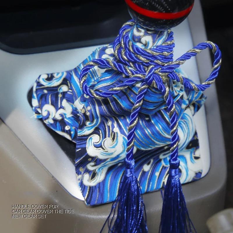 1set Car Gear Sleeve Gear Handle Decorative Cloth Cover Automatic Manual Gear Lever Wave Stick Head Dust Cover синій
1set Car Gear Sleeve Gear Handle Decorative Cloth Cover Automatic Manual Gear Lever Wave Stick Head Dust Cover синій