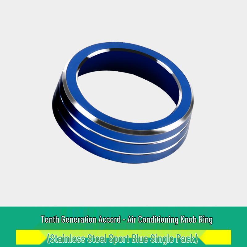 Audio & AC Rotary Knob Trim for 10th Gen Accord (2018): Interior Bright Strip Decoration Size S10000
Audio & AC Rotary Knob Trim for 10th Gen Accord (2018): Interior Bright Strip Decoration Size S10000
