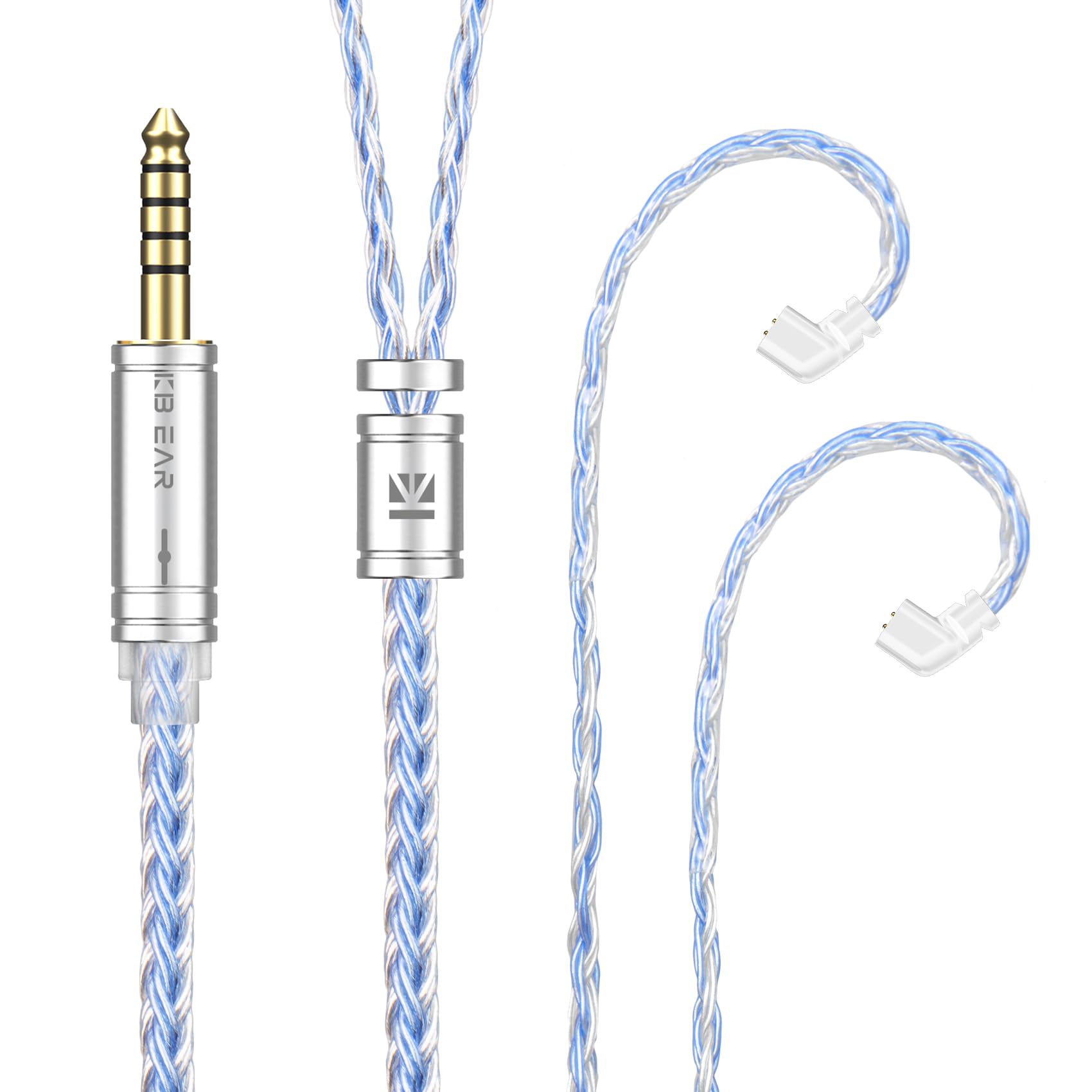 QDC cable Earphone earphone cable QDC 5N single crystal copper silver plating 16 core braided structure Replacement cable audio Compatible with [KBEAR
QDC cable Earphone earphone cable QDC 5N single crystal copper silver plating 16 core braided structure Replacement cable audio Compatible with [KBEAR