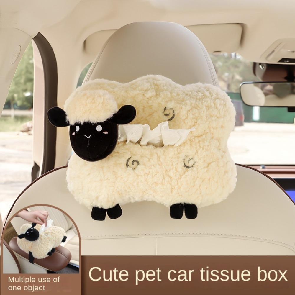 Soft Plush Car Back Seat Organizer Napkin Holder Vehicle Paper Box Lamb Car Tissue Box Adults Style 2
Soft Plush Car Back Seat Organizer Napkin Holder Vehicle Paper Box Lamb Car Tissue Box Adults Style 2