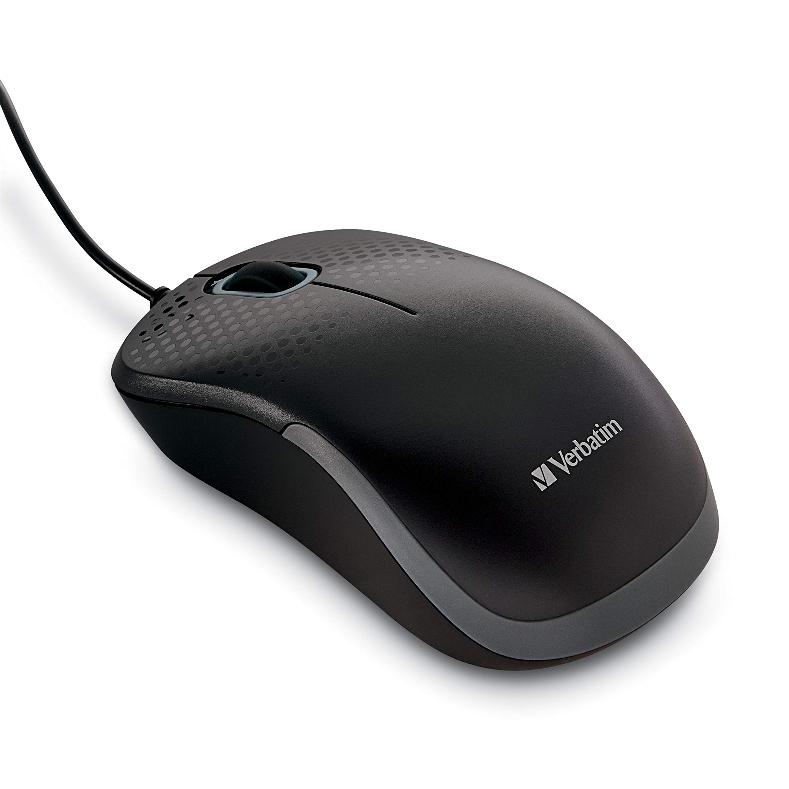 Verbatim USB Silent Corded Optical Mouse Wired Noiseless Silent Click Computer Mouse for Chromebook Black 70749 - PC, Mac, Laptop, - чорний
Verbatim USB Silent Corded Optical Mouse Wired Noiseless Silent Click Computer Mouse for Chromebook Black 70749 - PC, Mac, Laptop, - чорний