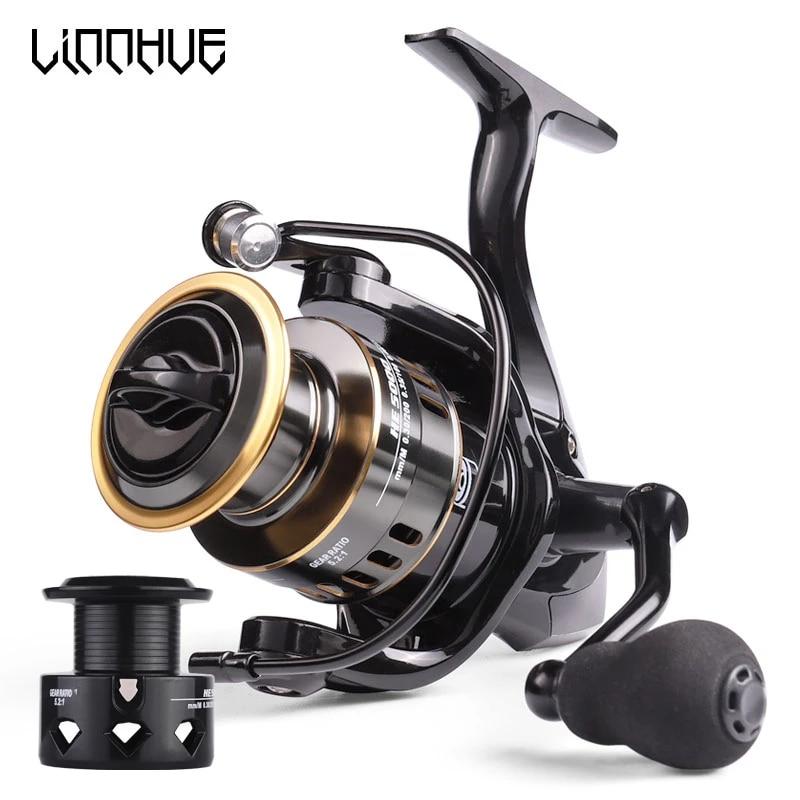 Fishing Reel High Speed Metal Spool Spinning Reel Saltwater Reel Fishing Reel HE1000
Fishing Reel High Speed Metal Spool Spinning Reel Saltwater Reel Fishing Reel HE1000
