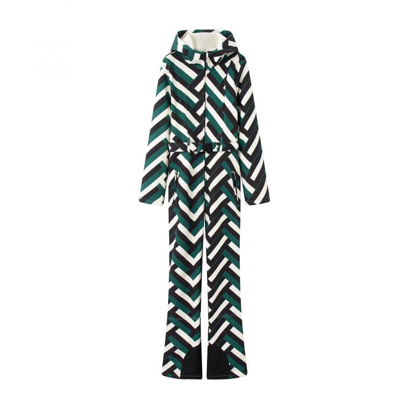 2026 Spring European & American Ski Series Hooded Jumpsuit L зелений
2026 Spring European & American Ski Series Hooded Jumpsuit L зелений