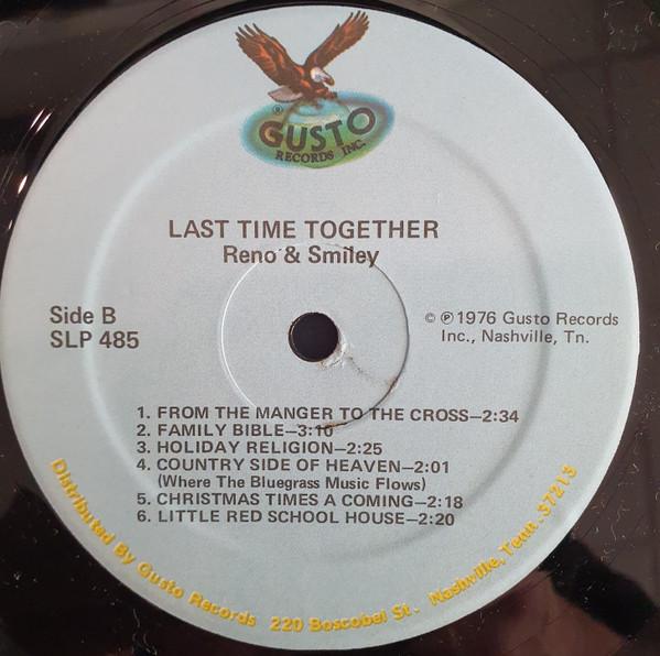 LP Record RENO & SMILEY - Last Time Together SLP485 Gusto Records 1976 US Folk Used
LP Record RENO & SMILEY - Last Time Together SLP485 Gusto Records 1976 US Folk Used