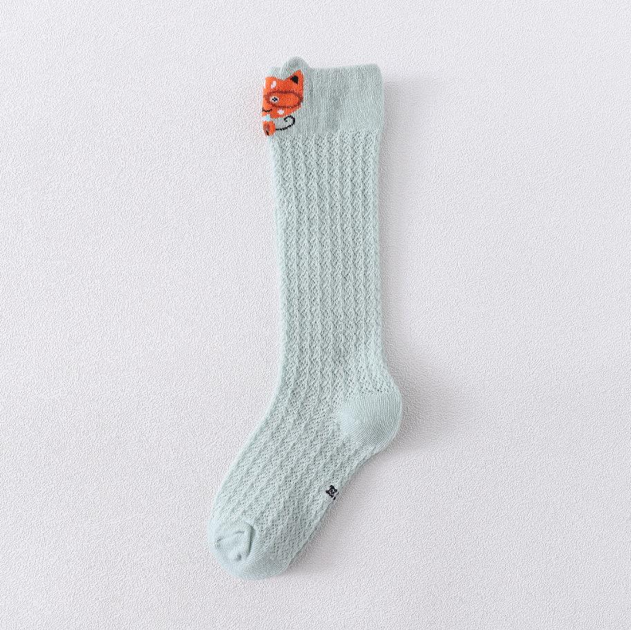 Дитячі повністю бавовняні літні сітчасті шкарпетки, тонкі дитячі сітчасті шкарпетки з мультяшним дизайном, захищені від комарів, дихаючі довгі шкарпетки-труби для немовлят та маленьких дітей M size 1-3 years old
Дитячі повністю бавовняні літні сітчасті шкарпетки, тонкі дитячі сітчасті шкарпетки з мультяшним дизайном, захищені від комарів, дихаючі довгі шкарпетки-труби для немовлят та маленьких дітей M size 1-3 years old