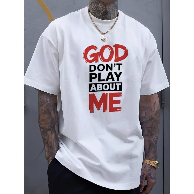 European Size God won t play with me T-shirt | Casual Crew Neck Top with Geometric Pattern, Short Sleeve,Slight Stretch Fabric,Perfect for All Seasons S белый
European Size God won t play with me T-shirt | Casual Crew Neck Top with Geometric Pattern, Short Sleeve,Slight Stretch Fabric,Perfect for All Seasons S белый