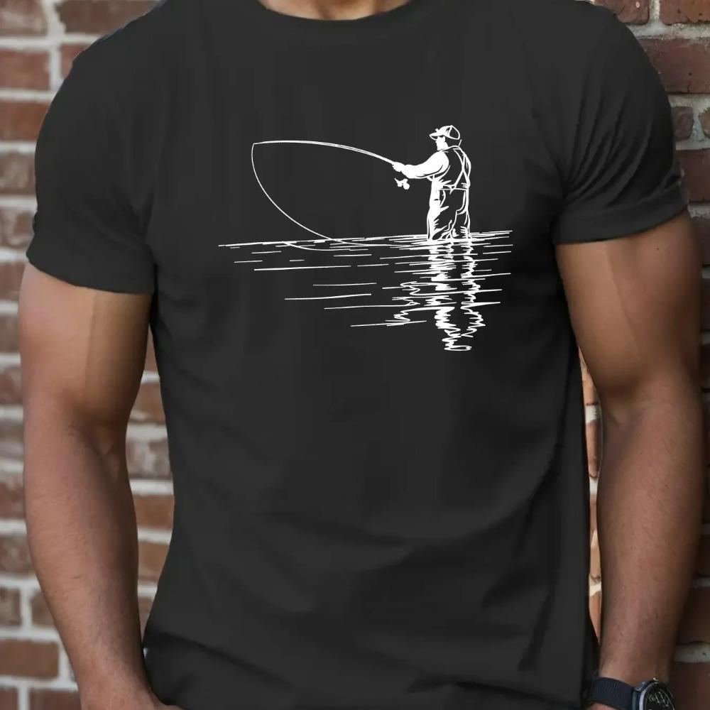 Men s Summer 100 Fashionable Casual Loose Plus Size Reflection Fishing Printed Round Neck Short Sleeved T-shirt Top XXXXXL чёрный
Men s Summer 100 Fashionable Casual Loose Plus Size Reflection Fishing Printed Round Neck Short Sleeved T-shirt Top XXXXXL чёрный