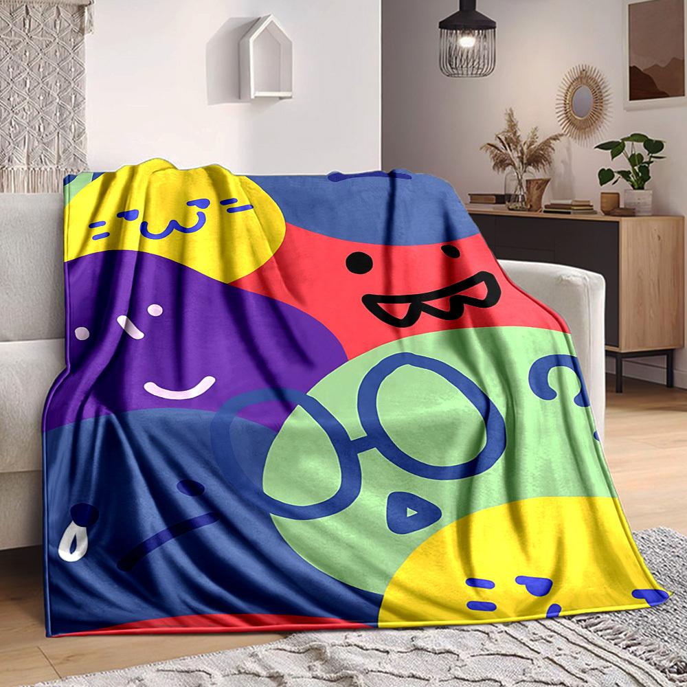 1pc Colorful Faces Blanket Warm,Perfect for Camping And Travel, Making It a Great Gift for Any Season yy250904190 75x90cm
1pc Colorful Faces Blanket Warm,Perfect for Camping And Travel, Making It a Great Gift for Any Season yy250904190 75x90cm