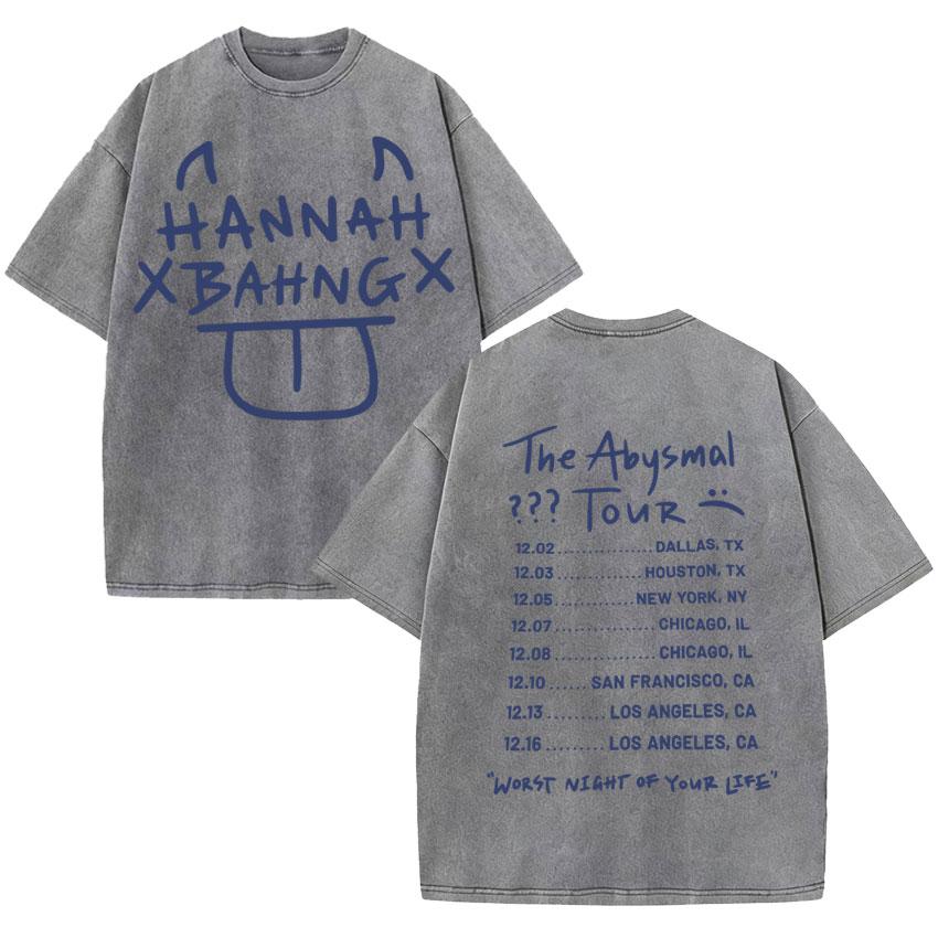 Streetwear Hannah Bahng Fashion Album Vintage Washed Tshirt Men Women High Quality Tshirts Oversized Casual Clothes Unisex S
Streetwear Hannah Bahng Fashion Album Vintage Washed Tshirt Men Women High Quality Tshirts Oversized Casual Clothes Unisex S