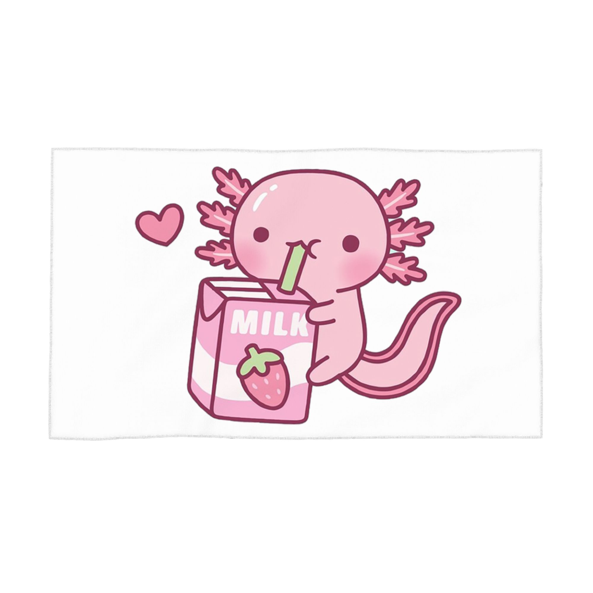Cute Axolotl Loves Strawberry Milk Doodle Soft Face Towel Quick Dry Pool Bath Cotton Towels Absorbent Quick W30*H60(CM)
Cute Axolotl Loves Strawberry Milk Doodle Soft Face Towel Quick Dry Pool Bath Cotton Towels Absorbent Quick W30*H60(CM)
