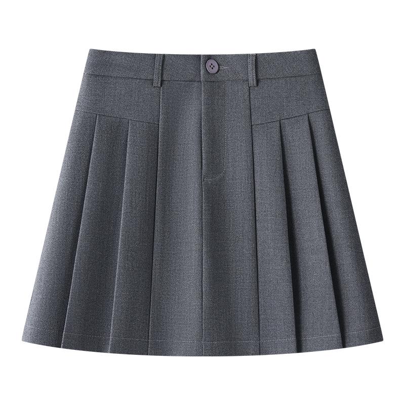 Women s 2025 Gray Pleated Midi Skirt - High Waist A-line Umbrella Skirt for Spring/Summer Double Extra Large
Women s 2025 Gray Pleated Midi Skirt - High Waist A-line Umbrella Skirt for Spring/Summer Double Extra Large