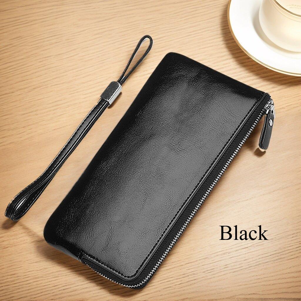 Durable Mens Wallets Classic Long Style Card Holder High Quality Zipper Large Capacity Phone Handbags for Men and Women чёрный
Durable Mens Wallets Classic Long Style Card Holder High Quality Zipper Large Capacity Phone Handbags for Men and Women чёрный