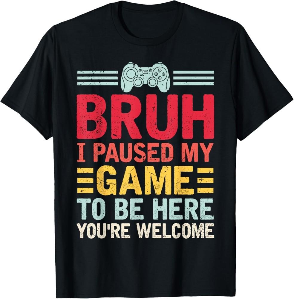 Gamer Bruh Video Game Funny Gaming Teen Men Boys Gift Unisex T-Shirt 3XL
Gamer Bruh Video Game Funny Gaming Teen Men Boys Gift Unisex T-Shirt 3XL