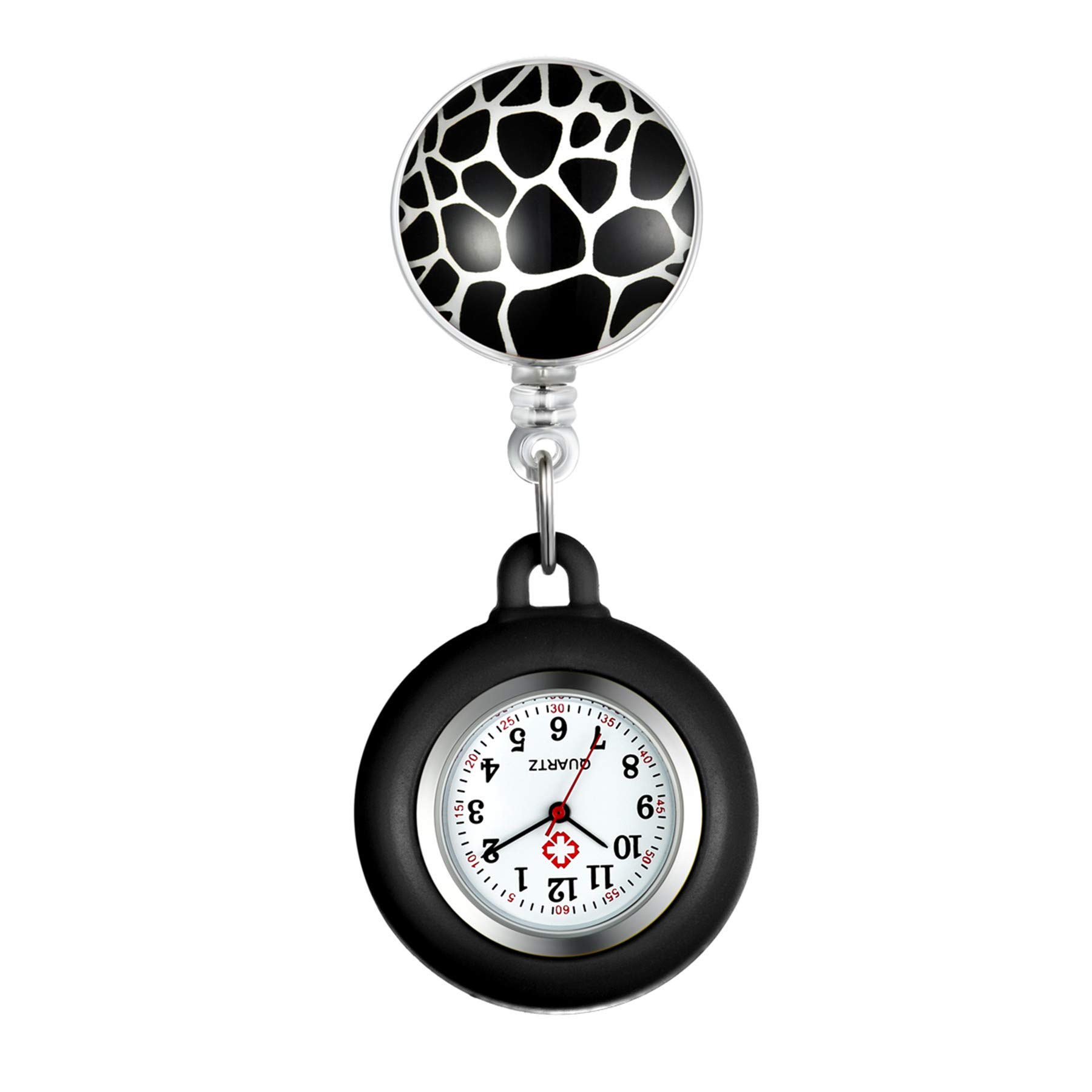Lancardo Nurse Watch Силиконовые часы Аналоговые клипсы Растягивающийся корпус для часов медсестры Съемные карманные часы Карманные часы в подарок чёрный
Lancardo Nurse Watch Силиконовые часы Аналоговые клипсы Растягивающийся корпус для часов медсестры Съемные карманные часы Карманные часы в подарок чёрный