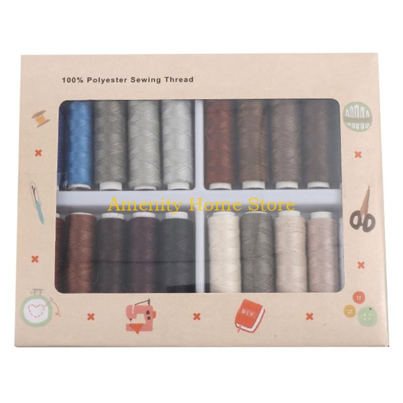 F26C Cotton Yarn Collection 20 Paletted With Bobbins Sewing Pack
F26C Cotton Yarn Collection 20 Paletted With Bobbins Sewing Pack