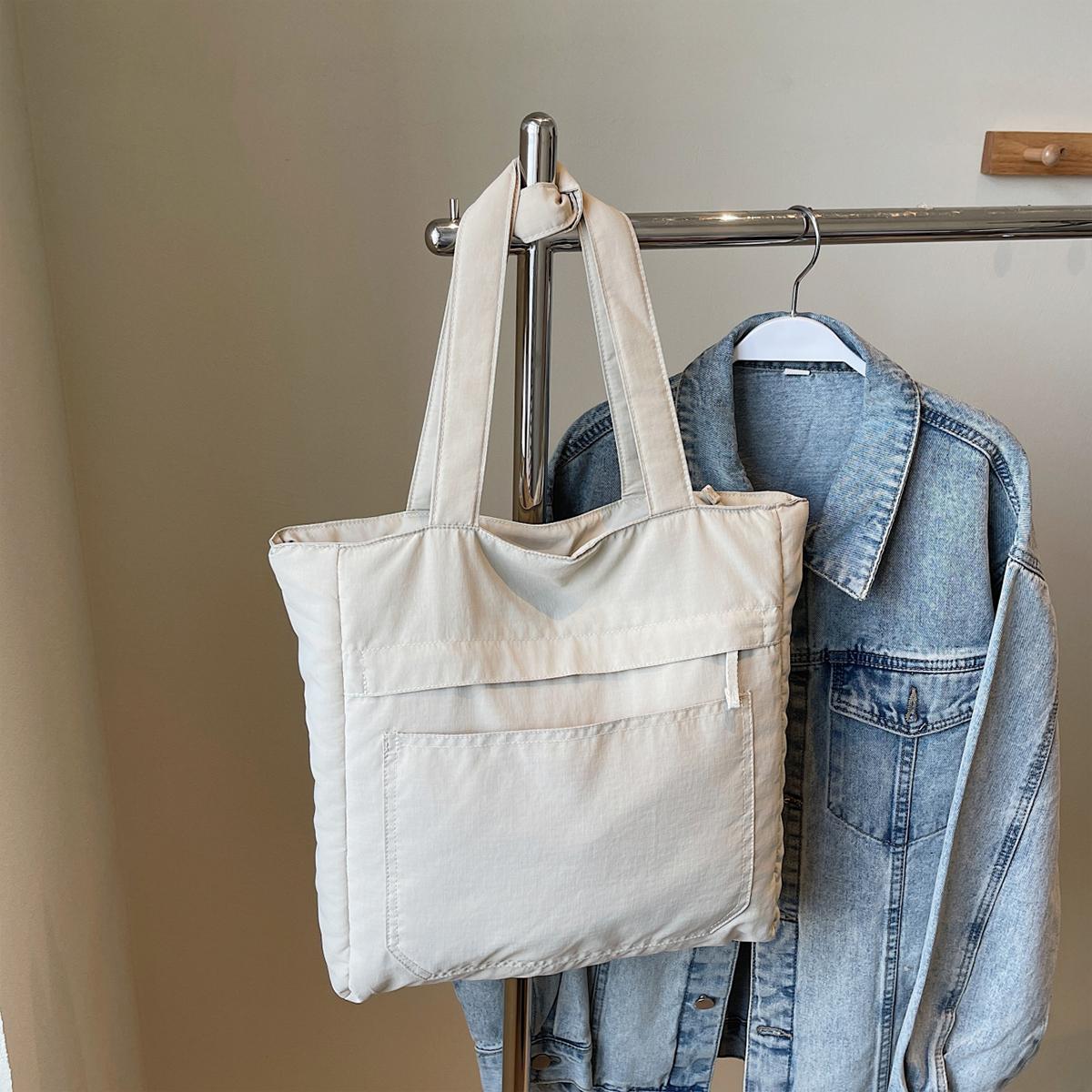 Large-Capacity Tote Canvas Bag for Work and Outings, Good-Looking Work Clothing, Versatile Student Bag, Shoulder Bag, Satchel Tote Bag, Shopping, бежевый
Large-Capacity Tote Canvas Bag for Work and Outings, Good-Looking Work Clothing, Versatile Student Bag, Shoulder Bag, Satchel Tote Bag, Shopping, бежевый