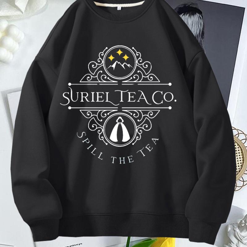 Suriel Tea Co ACOTAR Світшот з круглим вирізом Жіночий пуловер Bookish Velaris Cute Hoodie Harajuku The Rhysand Sweat Streetwear Female 2XL
Suriel Tea Co ACOTAR Світшот з круглим вирізом Жіночий пуловер Bookish Velaris Cute Hoodie Harajuku The Rhysand Sweat Streetwear Female 2XL