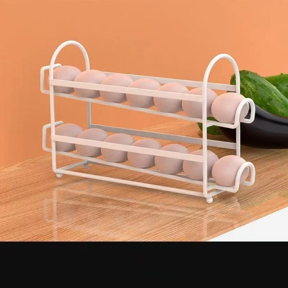 Space Saving Egg Storage Basket Metal Egg Holder Creative Egg Storage Rack Countertop Display Style B
Space Saving Egg Storage Basket Metal Egg Holder Creative Egg Storage Rack Countertop Display Style B