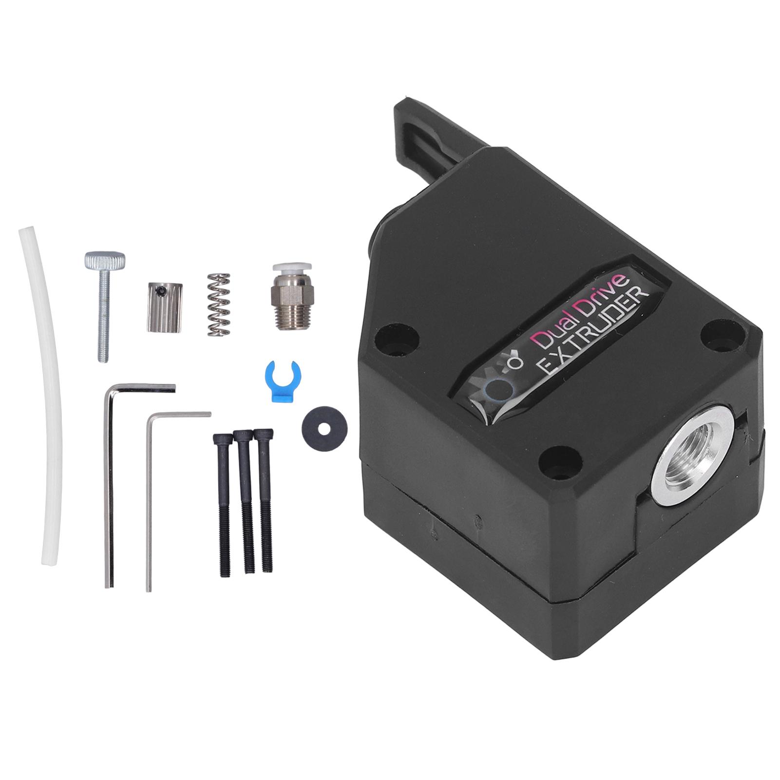 3D Printer Extruder Kit 1.75mm Filament Extruder 3:1 Ratio Dual Gear Drive Speed Reduction
3D Printer Extruder Kit 1.75mm Filament Extruder 3:1 Ratio Dual Gear Drive Speed Reduction