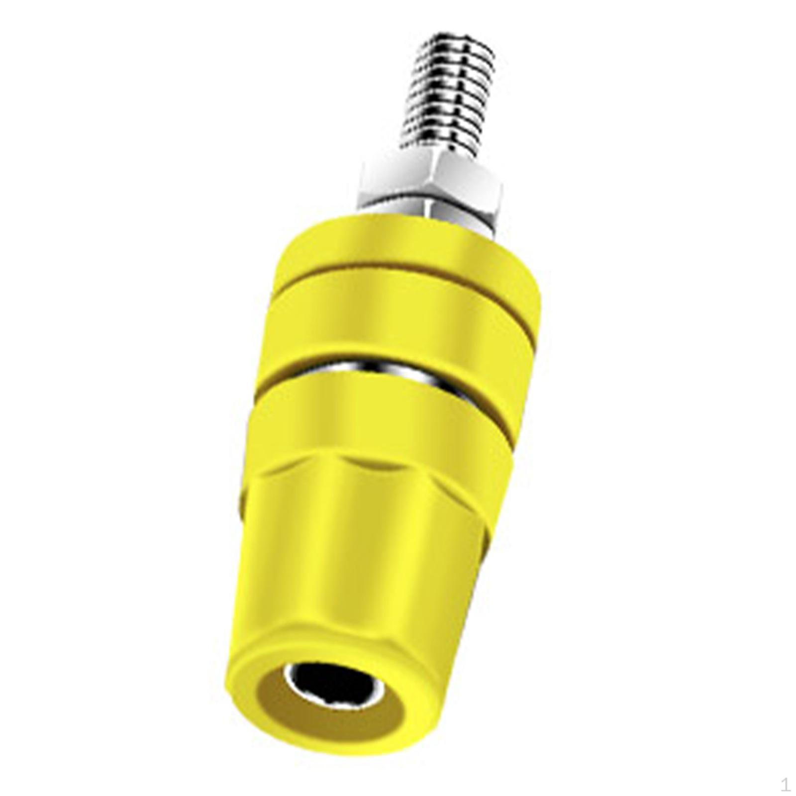 4mm Banana Socket 20A Terminal Plug Grounding Post for Home Audio Accessories жовтий
4mm Banana Socket 20A Terminal Plug Grounding Post for Home Audio Accessories жовтий