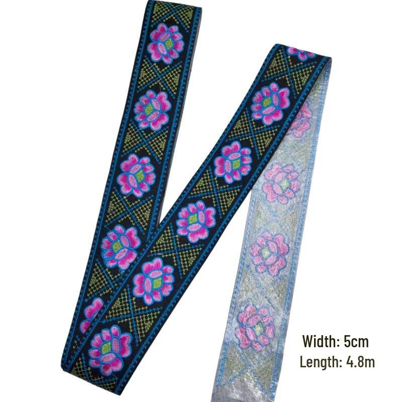 Ethnic Embroidery Lace Flowers for Clothing Decoration
Ethnic Embroidery Lace Flowers for Clothing Decoration