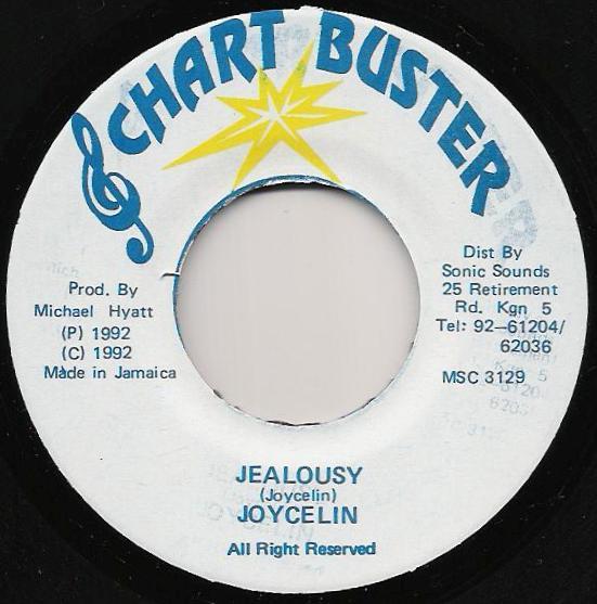 7inch Record JOYCELYN - Jealousy MSC3129 Chart Buster 1992 Jamaica Reggae, Ska & Dub Used
7inch Record JOYCELYN - Jealousy MSC3129 Chart Buster 1992 Jamaica Reggae, Ska & Dub Used