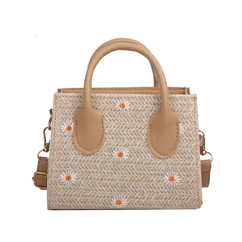 Popular small bag women s 2025 summer new small daisy woven bag handbag foreign style shoulder messenger small square bag хаки
Popular small bag women s 2025 summer new small daisy woven bag handbag foreign style shoulder messenger small square bag хаки