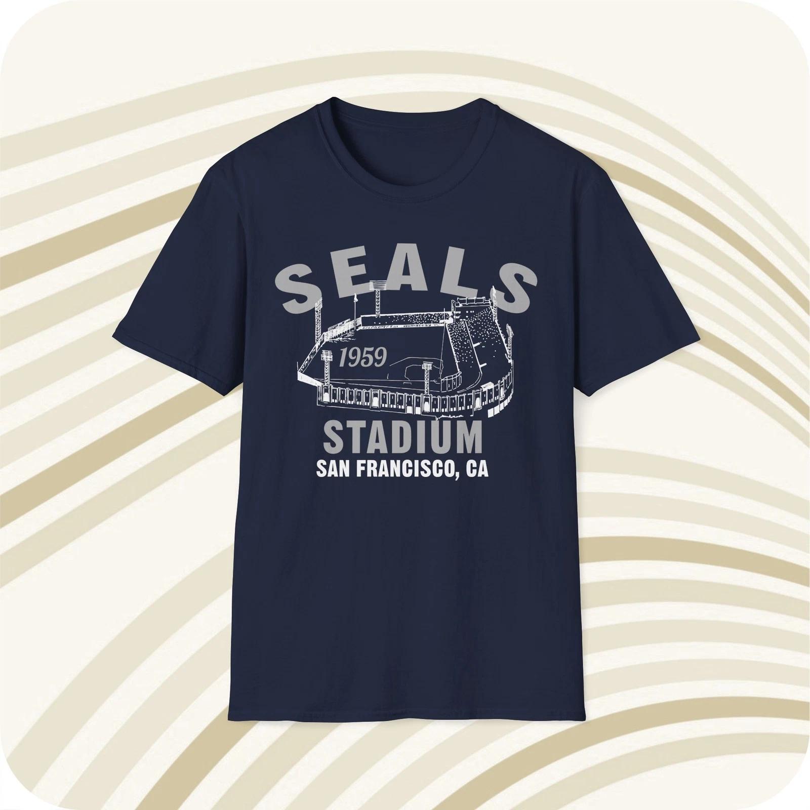 Seals Stadium 1959 Classic Cut Baseball T shirt - San Francisco Giants 4XL
Seals Stadium 1959 Classic Cut Baseball T shirt - San Francisco Giants 4XL