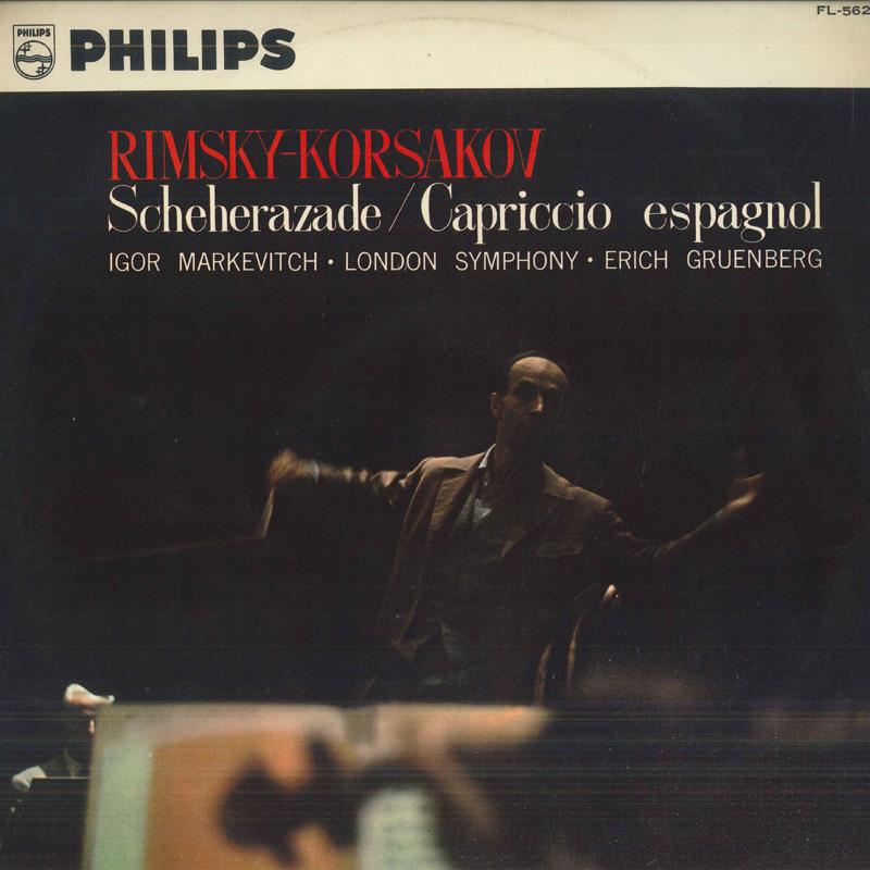 LP Record IGOR MARKEVITCH, LONDON SYMPHONY OR - Rimsky: Symphonic Suite Schelazade FL5624 PHILIPS Japan Classical Used
LP Record IGOR MARKEVITCH, LONDON SYMPHONY OR - Rimsky: Symphonic Suite Schelazade FL5624 PHILIPS Japan Classical Used