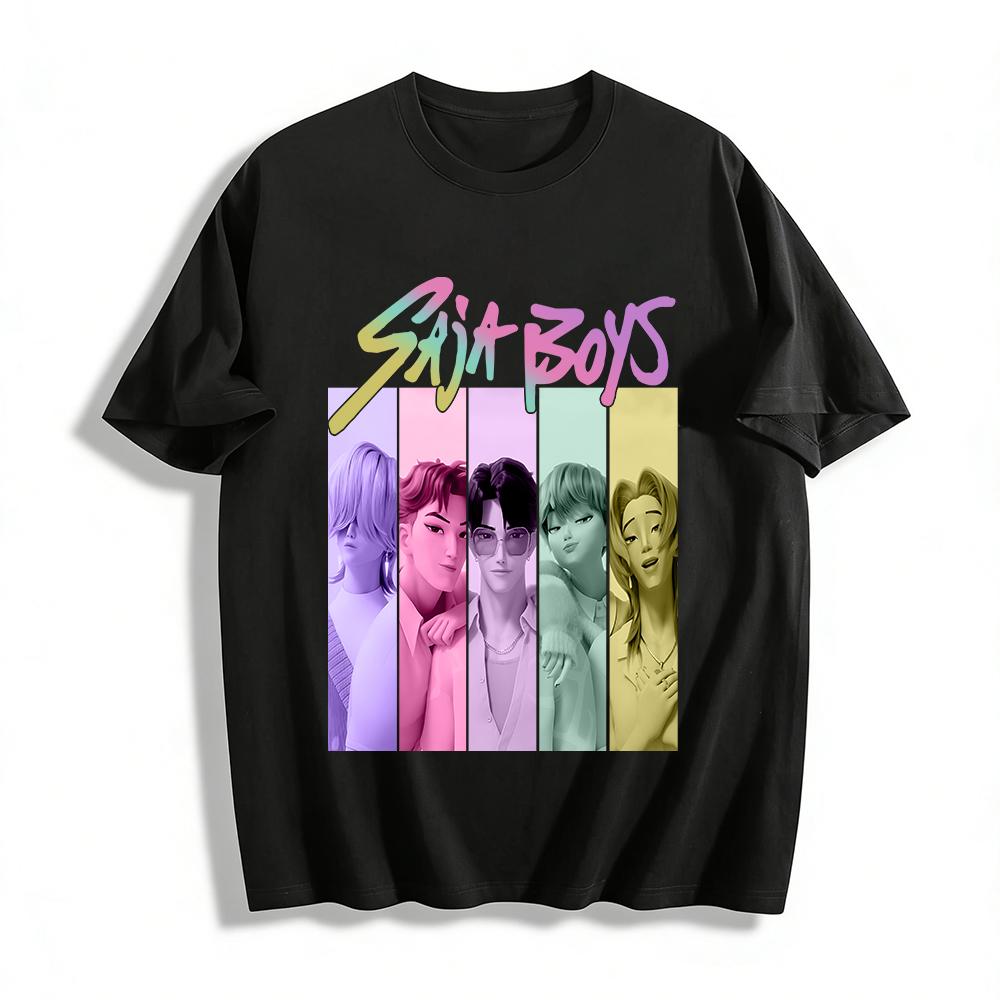 Saja Boys Virtual Idol Group Print T-Shirt Trendy Anime Boy Band Casual Top For Fans Pure cotton T-shirt XXS
Saja Boys Virtual Idol Group Print T-Shirt Trendy Anime Boy Band Casual Top For Fans Pure cotton T-shirt XXS