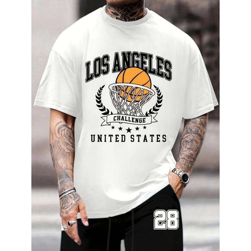 Men s spring, summer and autumn basketball print flat shoulder casual short-sleeved round neck T-shirt, suitable for daily wear 8XL
Men s spring, summer and autumn basketball print flat shoulder casual short-sleeved round neck T-shirt, suitable for daily wear 8XL
