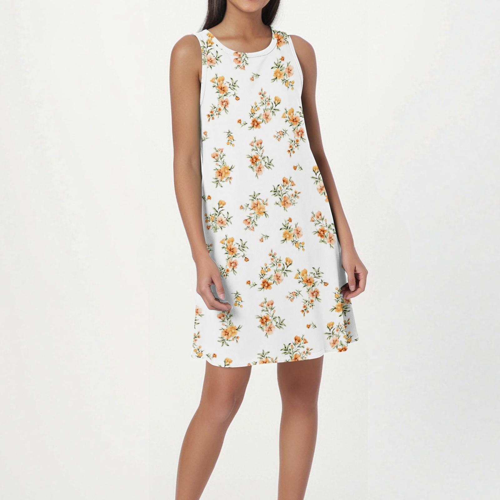 Sleeveless Floral Print Casual A Line Dress for Women Summer Dresses for Women 2026 Summer Dress Sundresses for Women 2026 L жовтий
Sleeveless Floral Print Casual A Line Dress for Women Summer Dresses for Women 2026 Summer Dress Sundresses for Women 2026 L жовтий