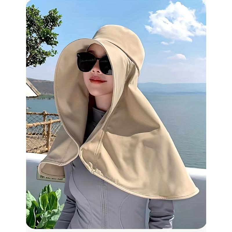 Spring-Summer Sun Protection Hat with Neck Cover and Wide Brim for Beach and Outdoor Activities хакі
Spring-Summer Sun Protection Hat with Neck Cover and Wide Brim for Beach and Outdoor Activities хакі