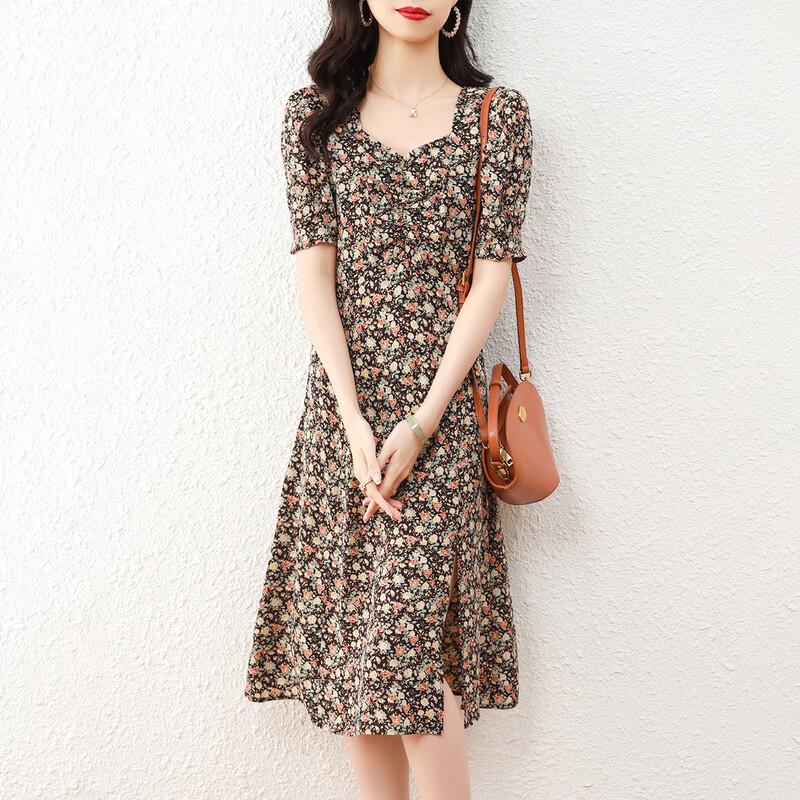 Srcr French Retro Floral Chiffon Midi Dress M
Srcr French Retro Floral Chiffon Midi Dress M