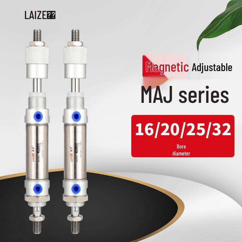 20 Mini Cylinder MAJ 75 Adjustable Stroke 100/125/150-25-50-S Full Bore Pneumatic 25x16-25-S
20 Mini Cylinder MAJ 75 Adjustable Stroke 100/125/150-25-50-S Full Bore Pneumatic 25x16-25-S
