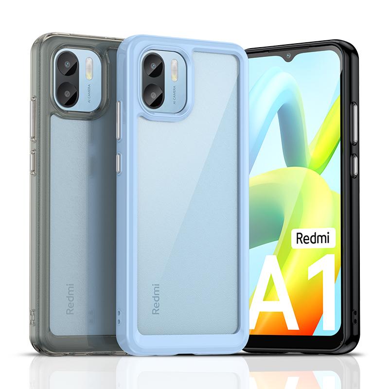 Цветной защитный чехол для Redmi A1/A2, противоударный чехол на заднюю панель Redmi A1 красный
Цветной защитный чехол для Redmi A1/A2, противоударный чехол на заднюю панель Redmi A1 красный