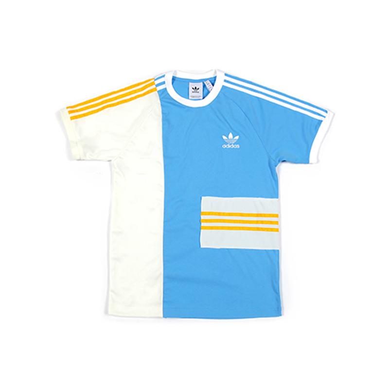 Adidas Originals Abax Three-Stripe Color Block Crew Neck Short Sleeve T-Shirt Men Tops Blue IM9392(GROUP383-03) M
Adidas Originals Abax Three-Stripe Color Block Crew Neck Short Sleeve T-Shirt Men Tops Blue IM9392(GROUP383-03) M