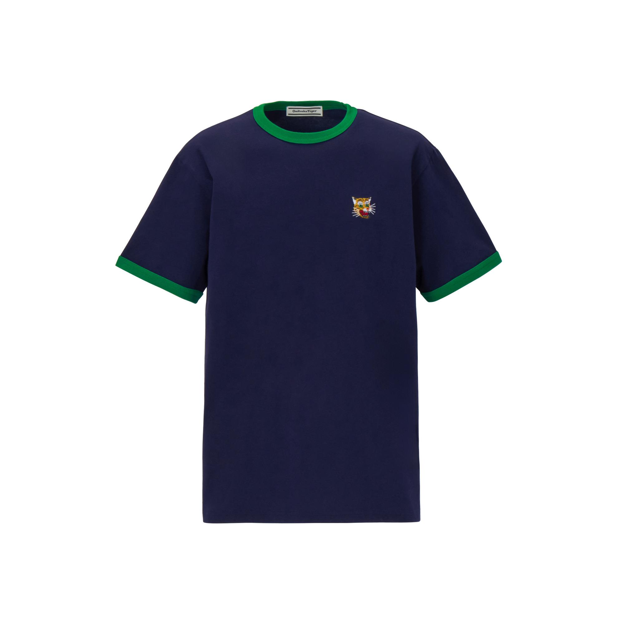 Onitsuka Tiger Graphic Tee Round Neck Solid Color Fashion Pullover Short Sleeve T-Shirt Unisex tops Navy-Blue 2183B199_401 S
Onitsuka Tiger Graphic Tee Round Neck Solid Color Fashion Pullover Short Sleeve T-Shirt Unisex tops Navy-Blue 2183B199_401 S