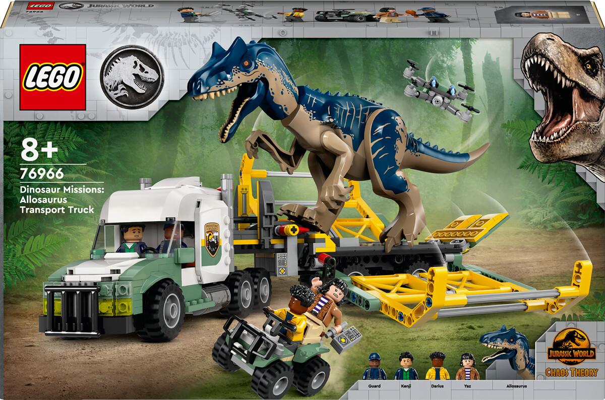LEGO конструктор Jurassic World – Dinosaur Missions: Транспортер аллозавра (76966)
LEGO конструктор Jurassic World – Dinosaur Missions: Транспортер аллозавра (76966)